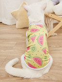 7 tükki koerasärgid Lemmikloomakoera särgid trükitud armas hingav kutsika dressipluus Kutsika koera riided Lemmikloomarõivad lemmikloomakoertele (XS-XL)