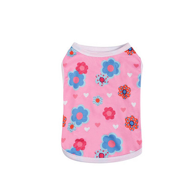 7 tükki koerasärgid Lemmikloomakoera särgid trükitud armas hingav kutsika dressipluus Kutsika koera riided Lemmikloomarõivad lemmikloomakoertele (XS-XL)