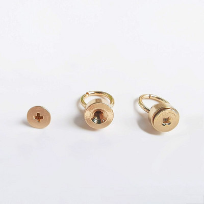 20 seturi de metal, alamă, inel de tragere, buton, șurub, nituri, bricolaj, artizanat, produse din piele, genți, decor, cap de călugăr, țepi, hardware, decorare, cataramă pentru cuie