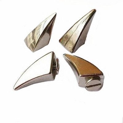 6 tk värvi Sarv keeratav neetkübar DIY Craft Cool Punk Rõivas Needid Riietele Kott Kingad Nahk DIY Käsitöö