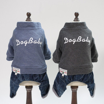Ρούχα σκυλιών για χειμερινά κατοικίδια 2020 Νέα μαλακά βαμβακερά κοστούμια τετράποδα ζεστό μπουφάν για κουτάβι για τσιουάουα Ρούχα για σκύλους για μικρά κατοικίδια