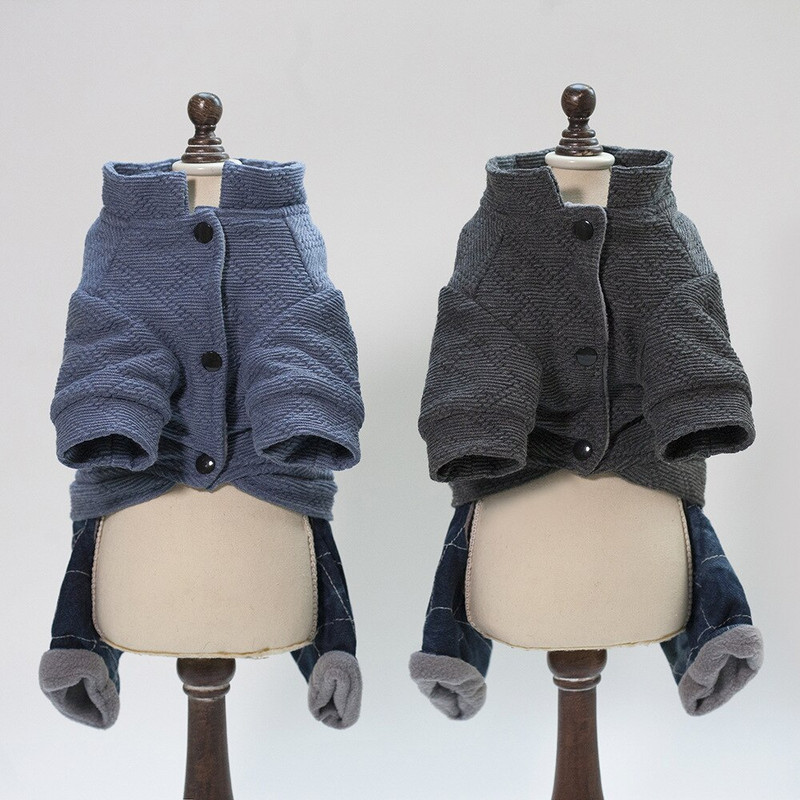 2020 Iarna Animale de companie Haina pentru câini Costume noi din bumbac moale Jachetă caldă pentru cățeluș cu patru picioare pentru Chihuahua Câini de companie mici Îmbrăcăminte pentru pisici