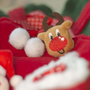 2022 Χριστουγεννιάτικη κουκούλα για σκύλους Μικρά και μεσαίου μεγέθους Ρούχα για κατοικίδια για σκύλους Puppy Cat Coat Jacket Φθινόπωρο Χειμώνας Ζεστά βαμβακερά ρούχα από άλκες για κατοικίδια