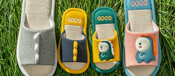 Tekstilne papuče s vezom za dječake