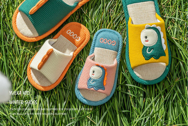 Tekstilne papuče s vezom za dječake