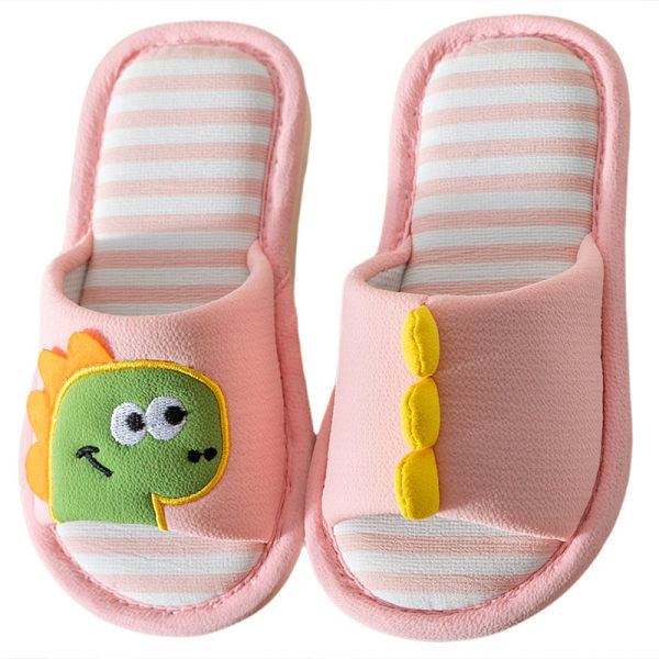 Текстилни чехли с бродерия за момчета 