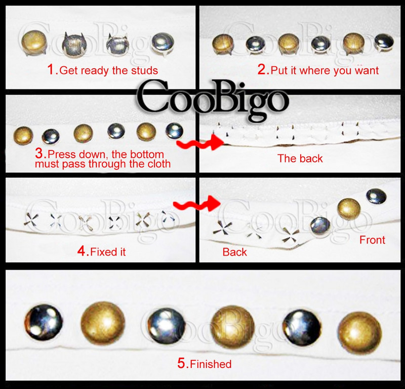 Gheare Strasuri Știfturi rotunde Nit Cristal Nailhead Spike Îmbrăcăminte Geantă Pălărie Blugi Piese de pantofi Accesorii de artizanat din piele DIY 100 buc