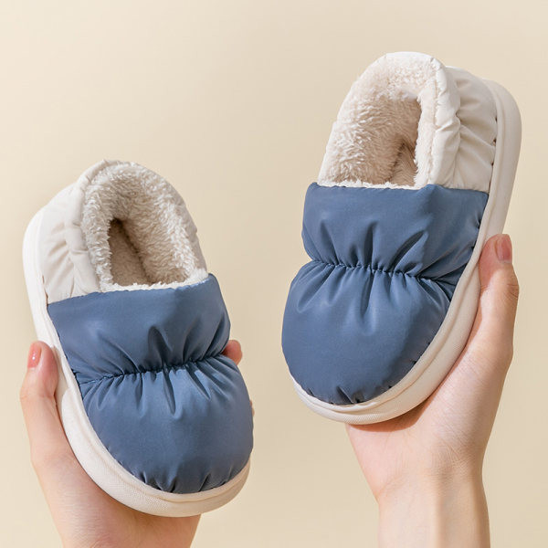 Nepremokavé papuče s teplou podšívkou pre chlapcov