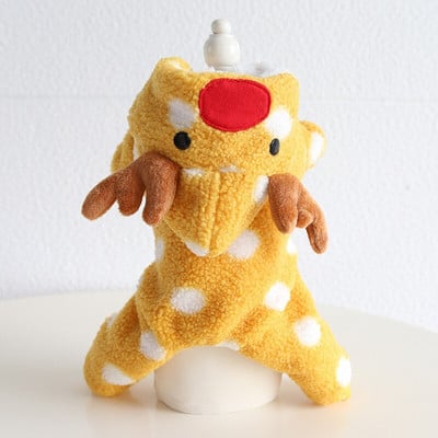 Trojfarebné vianočné oblečenie s jeleňmi a štyrmi nohami 2022 Jesenné a zimné oblečenie pre mačky Oblečenie pre domáce zvieratá Oblečenie pre psov