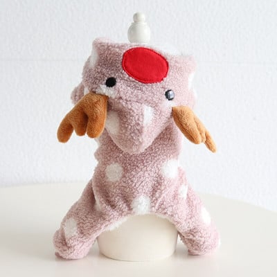 Trojfarebné vianočné oblečenie s jeleňmi a štyrmi nohami 2022 Jesenné a zimné oblečenie pre mačky Oblečenie pre domáce zvieratá Oblečenie pre psov