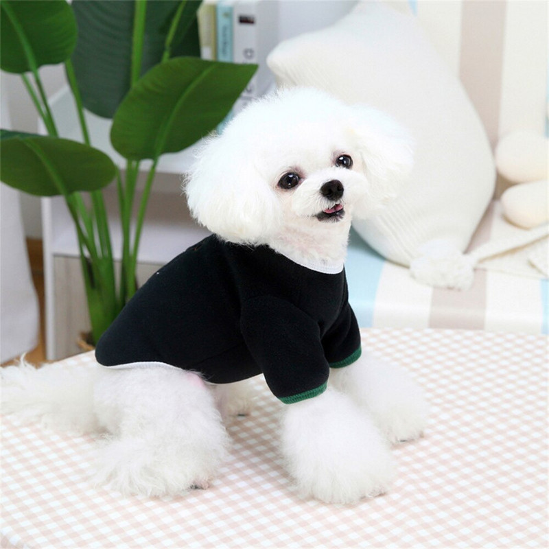 Koera kapuutsid Dressipluus mantel Kahe jalaga fliisist Teddy Embellish kapuuts Puudel Armas karukoera riided Kutsika riietus soojad riided