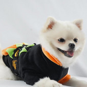 Nauji juokingi naminių šunų drabužiai Kūrybiniai mados festivalio vakarėliai Helovino kostiumai šuniukui Meškiukas Mielas šunelis Komiški aprangos komplektai šunų rinkiniai