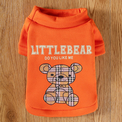 Риза за кученца от 5 части - мека дишаща тениска за домашни любимци Дрехи за кучета за кученца Мек суичър за малки кучета и котки