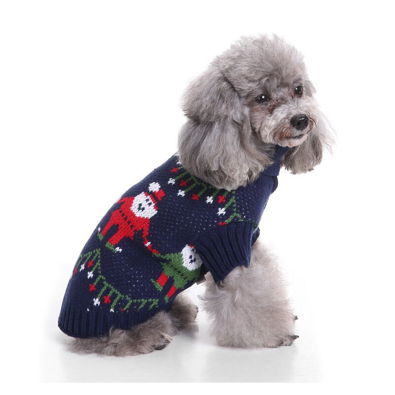 Koerte jõulukleidid väikestele koertele Riided jõulud Cosplay kassi lemmiklooma kleit Talvine koeramantel Multifilm Prindi Lemmikloomarõivad