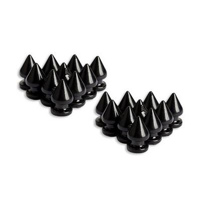 20 τεμ. 13mm Bullet Screwback Spikes Stud for Punk Bracelet Δερμάτινη τσάντα DIY Παπούτσια Υλικά ρούχων Αξεσουάρ κοσμήματα Πριτσίνια