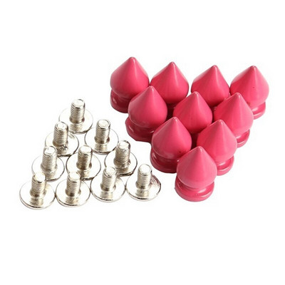 20 τεμ. 13mm Bullet Screwback Spikes Stud for Punk Bracelet Δερμάτινη τσάντα DIY Παπούτσια Υλικά ρούχων Αξεσουάρ κοσμήματα Πριτσίνια