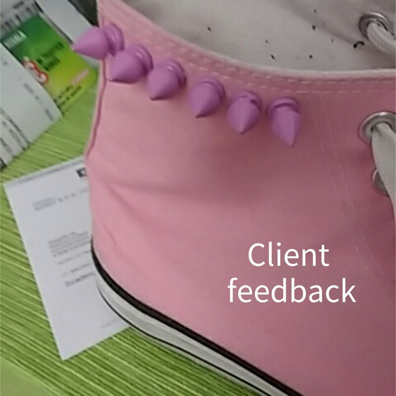 20 τεμ. 13mm Bullet Screwback Spikes Stud for Punk Bracelet Δερμάτινη τσάντα DIY Παπούτσια Υλικά ρούχων Αξεσουάρ κοσμήματα Πριτσίνια