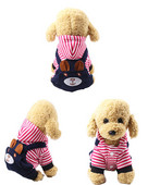 Iarnă, toamnă, articole de îmbrăcăminte pentru animale de companie, costum de săritură dezbrăcat pentru câini, jachetă cu mâneci lungi pentru animale de companie, cu hanora pentru animalele de companie mici, mijlocii mari