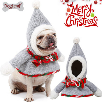 облекло за кучета и котки за малки кучета Коледно новогодишно облекло Кученце за домашни любимци Консумативи за кучета Облекло за кучета зимен костюм на снежен човек