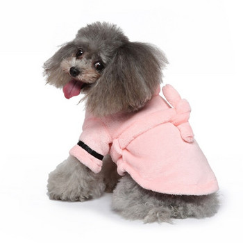 Ρούχα για κατοικίδια Ξενοδοχείο Πετσέτα μπάνιου Σκύλος Γάτα Μπουρνούζι Νυχτερινή Ρόμπα Πιτζάμες Αξεσουάρ σκύλου