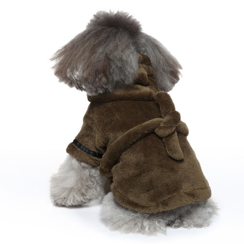 Naminių gyvūnėlių drabužiai Viešbutis Vonios rankšluostis šunų kačių chalatas naktinis chalatas pižamos šunų priedai