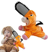 Plyšová figúrka psa s motorovou pílou, diabol, plyšová figúrka, plnené anime hračky, cosplay rekvizity, plyšová bábika Pochita, zviera, plnené vankúše, darčeková hračka pre deti