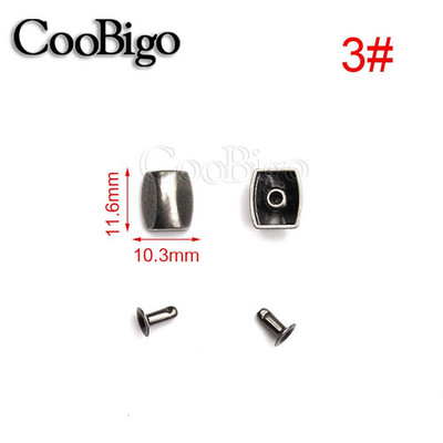 Μεταλλικά καρφιά κρανίου Πριτσίνια Spikes Punk Rock Rivets για Δερμάτινη τσάντα Βραχιόλι για κατοικίδια Γιακά Ρούχα Παπούτσια Αξεσουάρ χειροτεχνίας DIY 50 Σετ