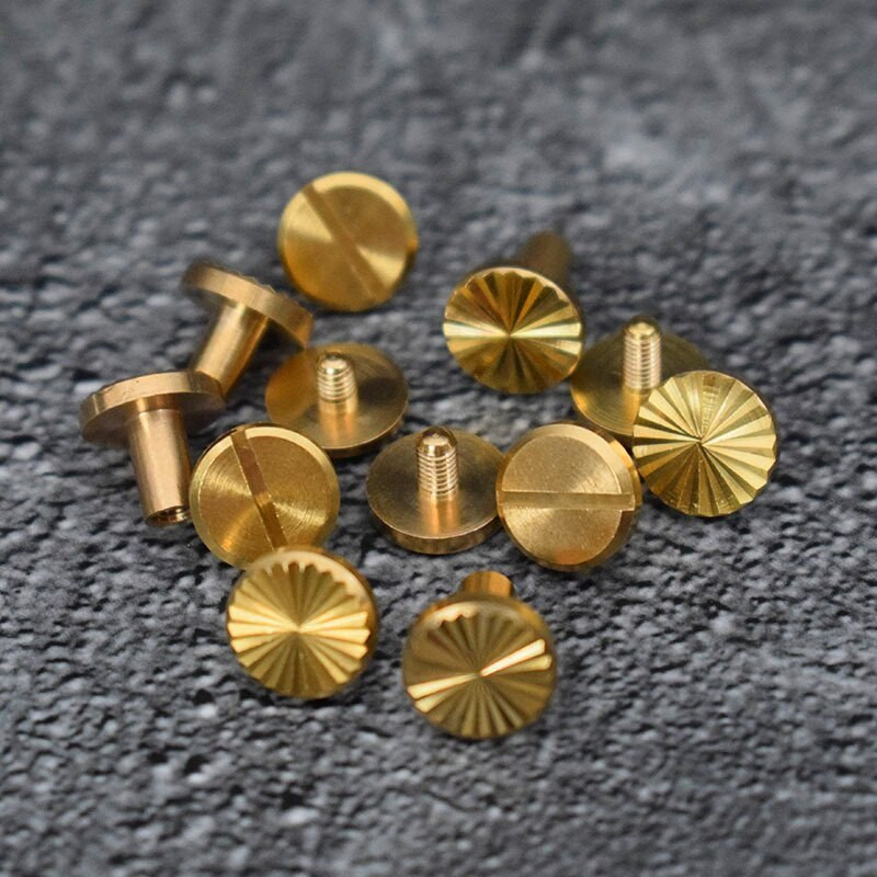 2 set de elemente de decorare pentru sac cu model de soare, nituri din alamă, șurub pentru curea, cataramă decorativă, accesorii lucrate manual