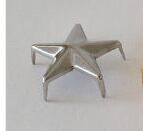 100 x roostevaba metallist täht naastud DIY küünised needid DIY kostüümikotid vööjalatsid Nahkjakk Riietus Käsitöö