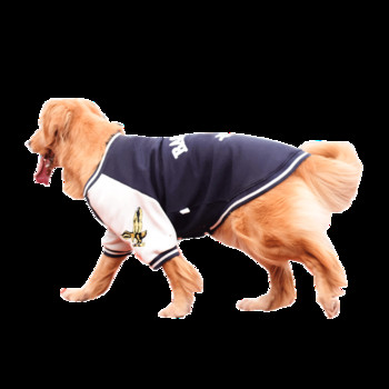 Дрехи за големи кучета Есен и зима Удебелена бейзболна униформа за кучета Яке за кучета Златен ретривър Лабрадор Палта за кучета Дрехи за кучета
