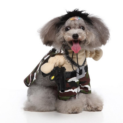 Косплей Стоки за домашни любимци Panda Stand Up Смешни дрехи за кучета Изправена панда Dress Up Pet Panda Дрехи за кучета