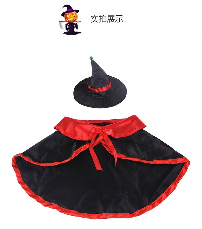 Halloween carnaval pisica haine pentru câini haine amuzante pentru animale de companie mantie patry câine costum de Halloween ținută pentru câini mici haine pălărie BEMD018