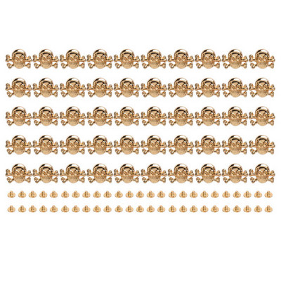 50 komplekti metallist koljuneedid gooti stiilis kaunid moodsad isetehtud needitarvikud kingavihmade valmistamiseks