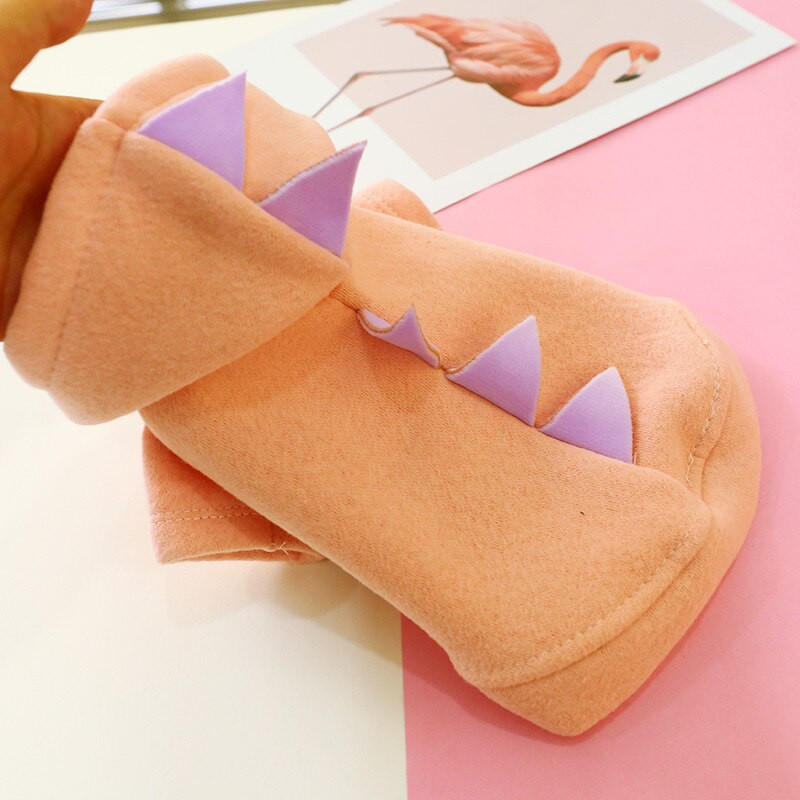 Ρούχα για σκύλους Φόρεμα με φιόγκο για κατοικίδια φθινόπωρο και χειμώνα συν βελούδινη επένδυση με φούστα πριγκίπισσας με γράμματα μπλουζάκι