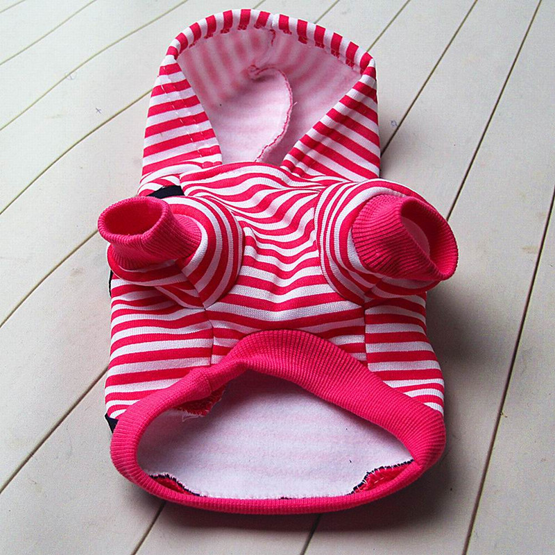 Najpredávanejšie šaty s mikinou s pruhmi a krátkym rukávom pre psa/mačku, štýlové džínsové šaty, klasické oblečenie s volánikmi pre psy a dievčatá