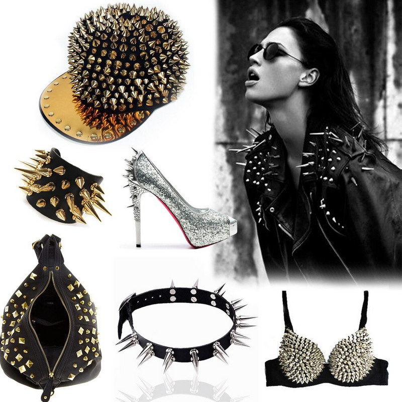 100 ks 10 mm štvorcové plastové hroty CCB strieborné kožené nity prišívacie pyramídy s bodkami hroty na oblečenie punkové DIY korálkové remeslo