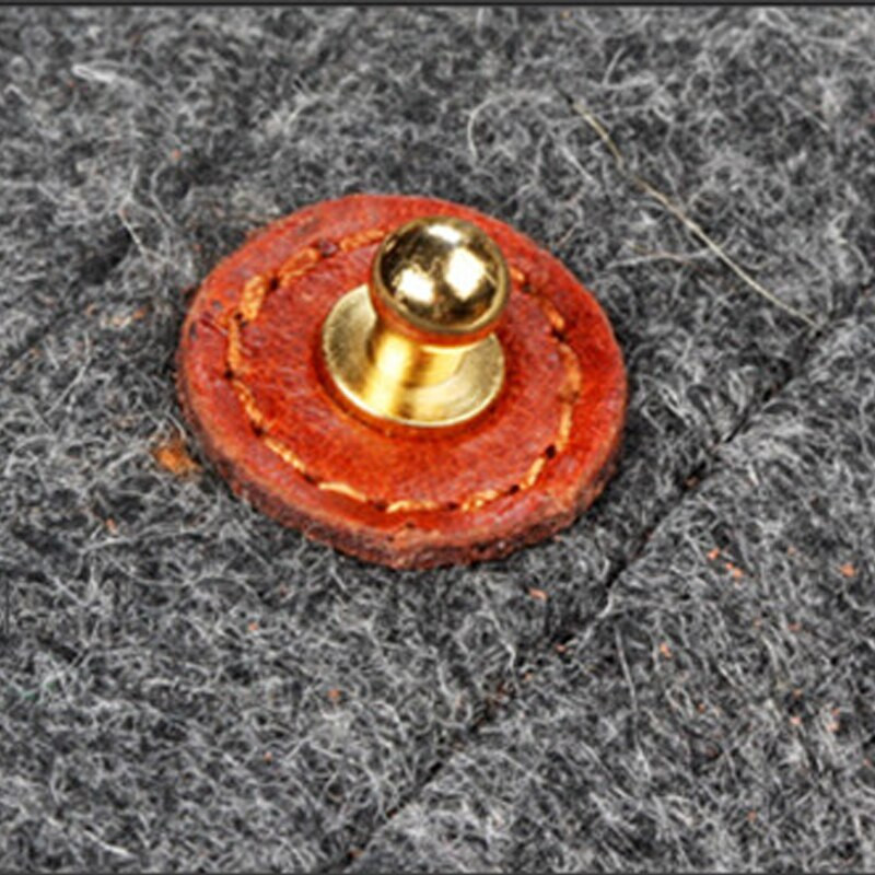 10 kompleta/pakiranje Izvrsna kvaliteta Bakrena duda Nokti Prtljaga Kožna Metalna izrada Čvrsti vijak Zakovice za čavle Zakovice za remen