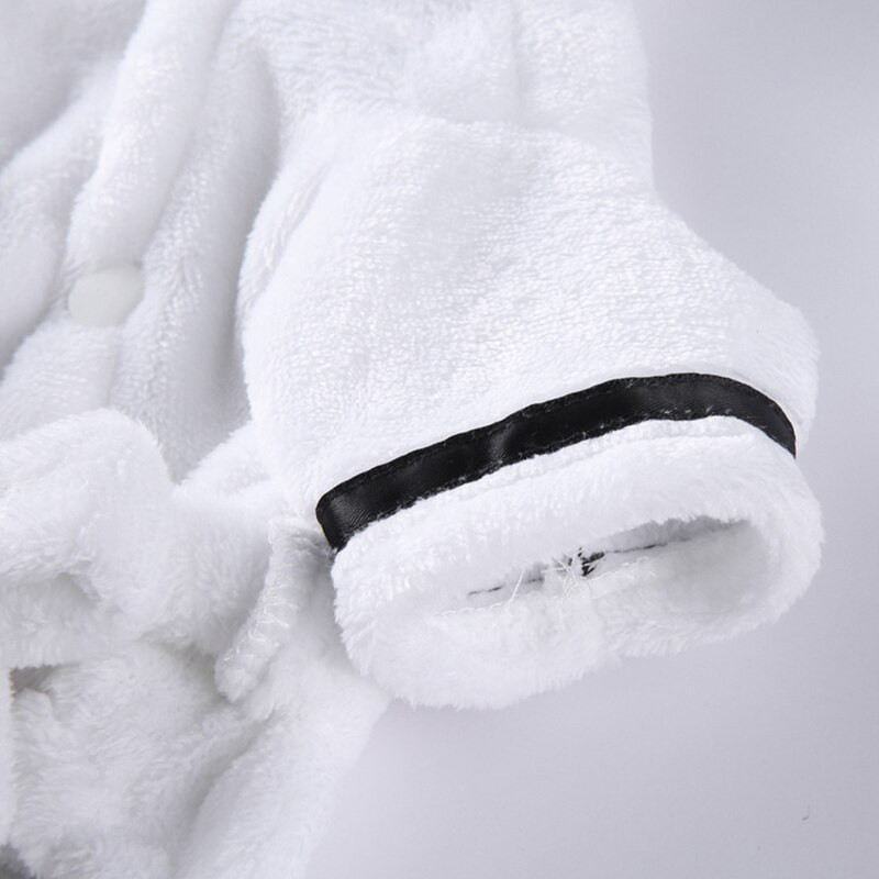 Halate de baie pentru animale de companie Haine pentru câini și pisici Prosop de baie Halat de baie halat de baie Pijamale Prosop de iarnă Haine caldă de dormit Prosop de uscare