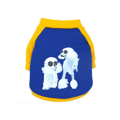 Oblečenie pre domáce zvieratá, pruhované pyžamo pre psov a mačky, jesenné a zimné teplé overaly pre psov, štandardný materiál pre bábätká