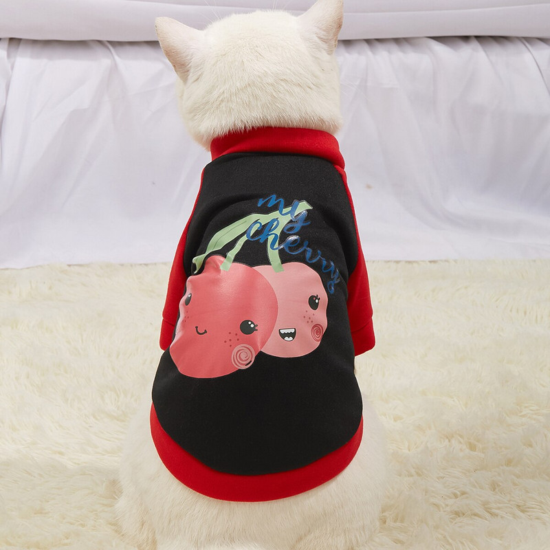 Oblečenie pre domáce zvieratá, pruhované pyžamo pre psov a mačky, jesenné a zimné teplé overaly pre psov, štandardný materiál pre bábätká