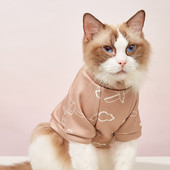 1.Kalėdiniai šunų marškiniai Naminių gyvūnėlių drabužiai Minkšti kvėpuojantys šuniukų marškinėliai Kalėdiniai marginti naminių gyvūnėlių marškinėliai Mieli šunų drabužiai mažiems šunims Ca