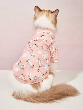1.Χριστουγεννιάτικα πουκάμισα για σκύλους Ρούχα για κατοικίδια Μαλακά αναπνεύσιμα πουκάμισα για κουτάβια Χριστουγεννιάτικα μπλουζάκια με στάμπα για κατοικίδια Χαριτωμένα ρούχα για σκύλους για μικρά σκυλιά Ca