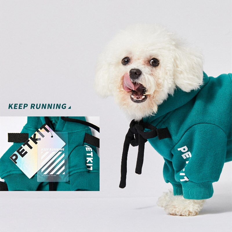 PETKIT Pulover pentru animale de companie Haine pentru câini mici Toamnă și iarnă Haine caldă pentru câini Pudel Pomeranian Pulover pentru câini Haine pentru pisici Pulover pentru pisici