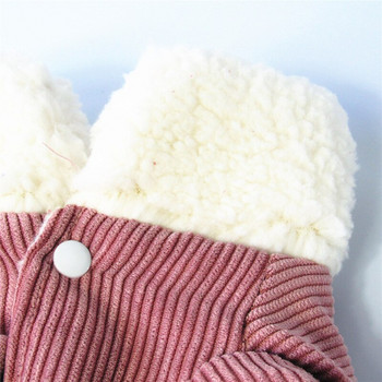 Φθινόπωρο και Χειμώνας Plus Velvet και Cashmere Cotton Pomeranian Pet Ρούχα για κατοικίδια τσιουάουα και κουτάβια που φοράνε