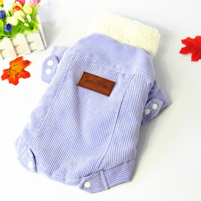 Toamnă și iarnă Plus catifea și cașmir velur bumbac Pomeranian îmbrăcăminte pentru animale de companie pentru chihuahua și cățeluș