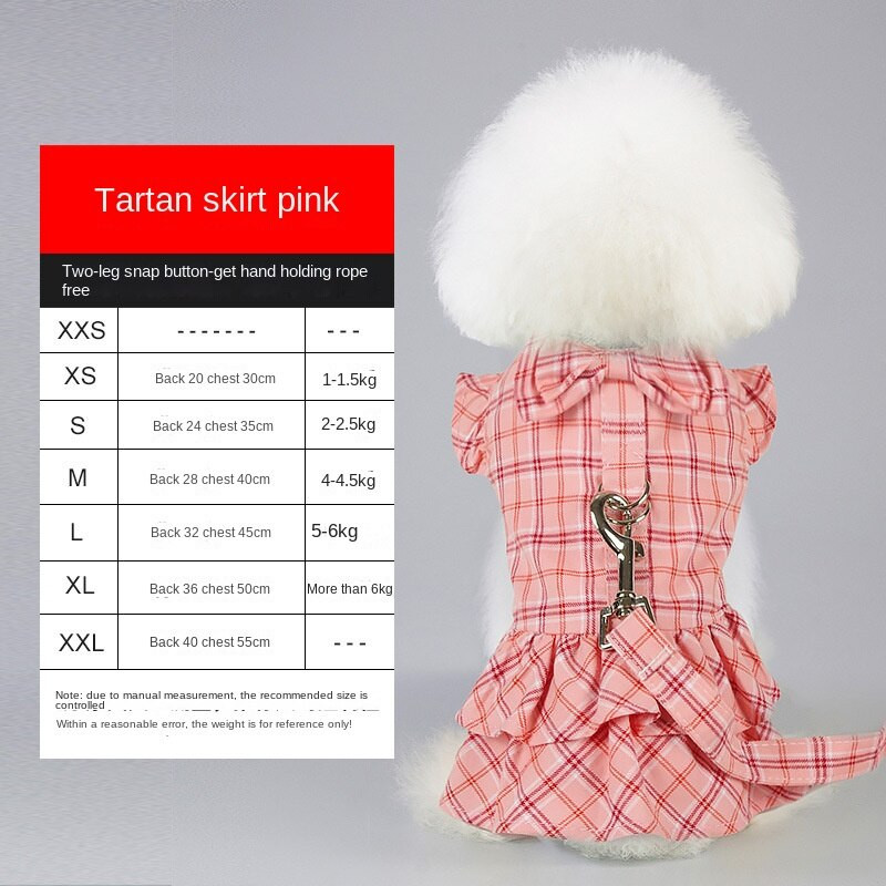 Vasaros plonos medvilnės sijonas naminiams gyvūnėliams šuniukų drabužiai naminių šunų suknelės, skirtos Quinceanera Mieli naminių gyvūnėlių kostiumai šunų drabužiai naminių kačių drabužiai