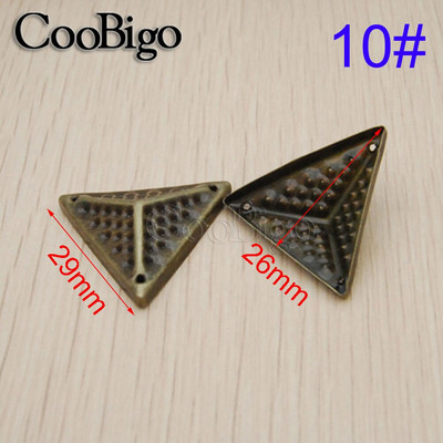 100 tk Metallist küünisnaastud Needid Naelapead Naelad Kolmnurksed Nahast jalanõud Vöökott Kaunistus DIY Käsitöö riided Õmblustarvikud