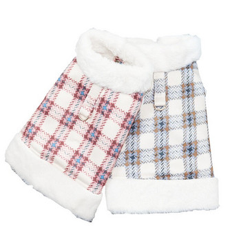 Ρούχα για σκύλους Φθινοπωρινό/χειμωνιάτικο γιλέκο με μαλλί Παχύ ζεστό ρυμουλκούμενο Teddy Corgi Cat Pet Petpy Ρούχα