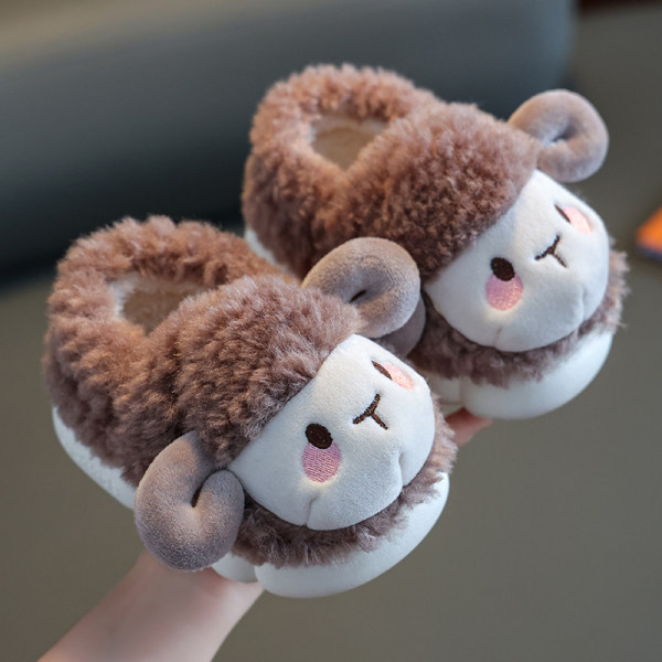 Bērnu ziemas plīša čības