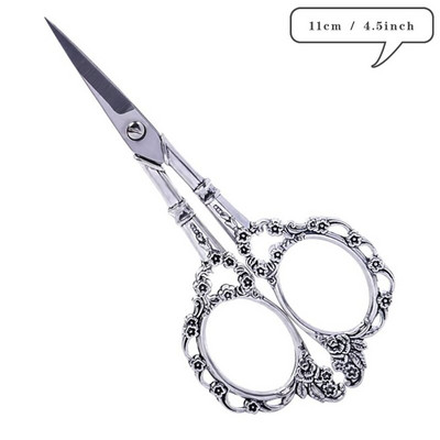 Vintage ψαλίδι αντίκες ρετρό ψαλίδι κέντημα ύφασμα κεντήματα σταυροβελονιά Ράψιμο από ανοξείδωτο ατσάλι Ψαλίδι ράφτης